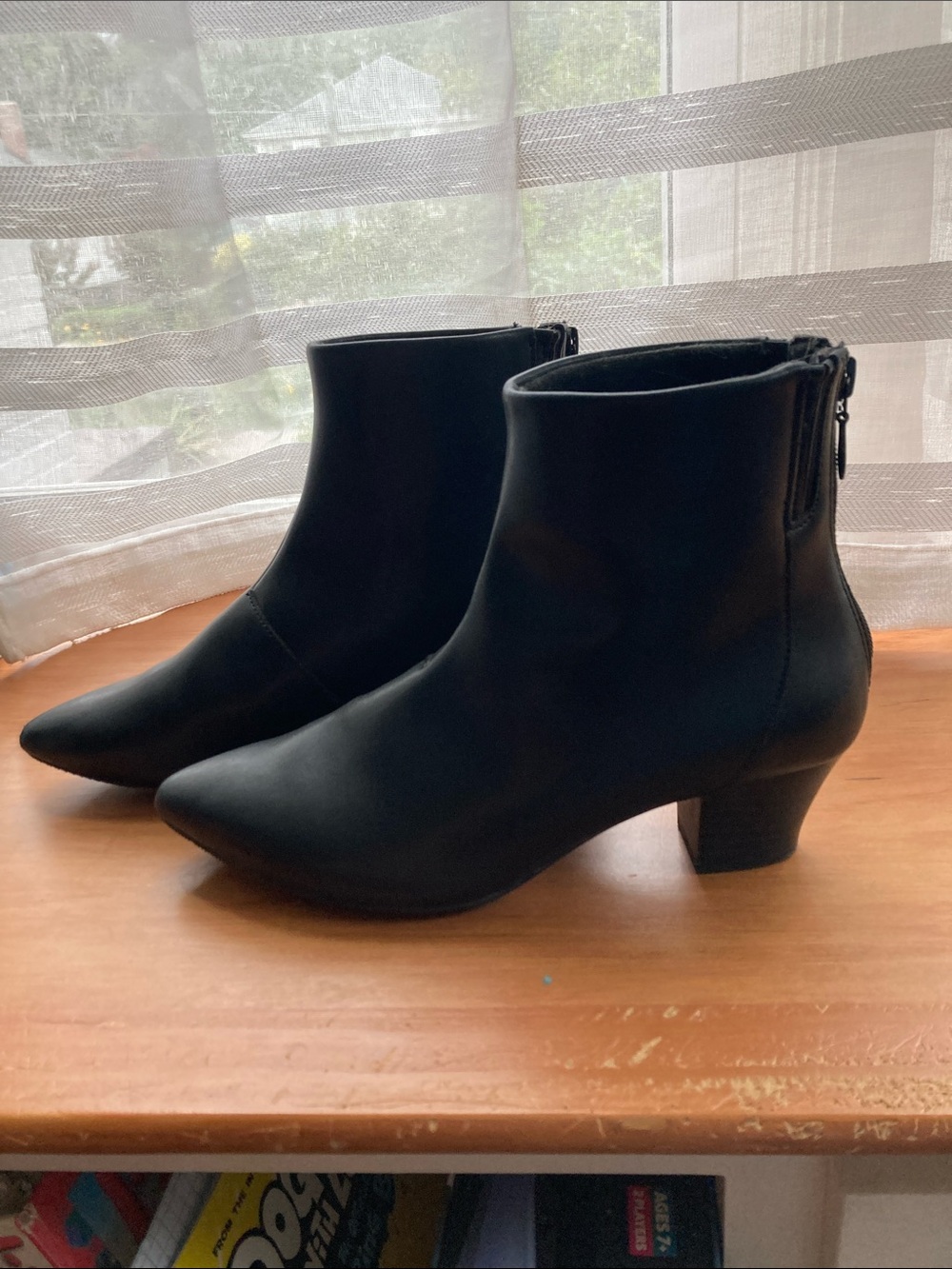 Clarks Women's Black Ankle Boots - Sleek Pointed Toe